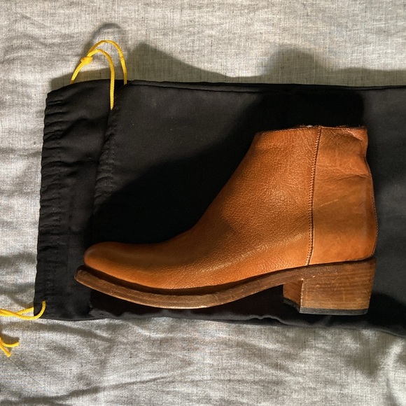 NWT - Italian made leather ankle booties sz 39 brand "gravity pope" - Picture 6 of 16